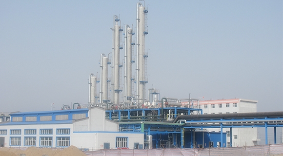 Crude benzol hydrogenation unit of Qitaihe Jintai Chemical